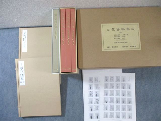 東京美術 柳原書店 立花資料集成 原色覆刻本 影印資料篇 研究注解篇 1987 計7冊 190L4D