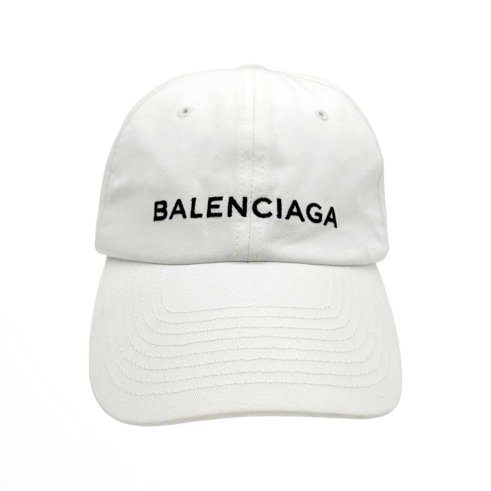 BALENCIAGA バレンシアガ キャップ ベースボールキャップ ホワイト 