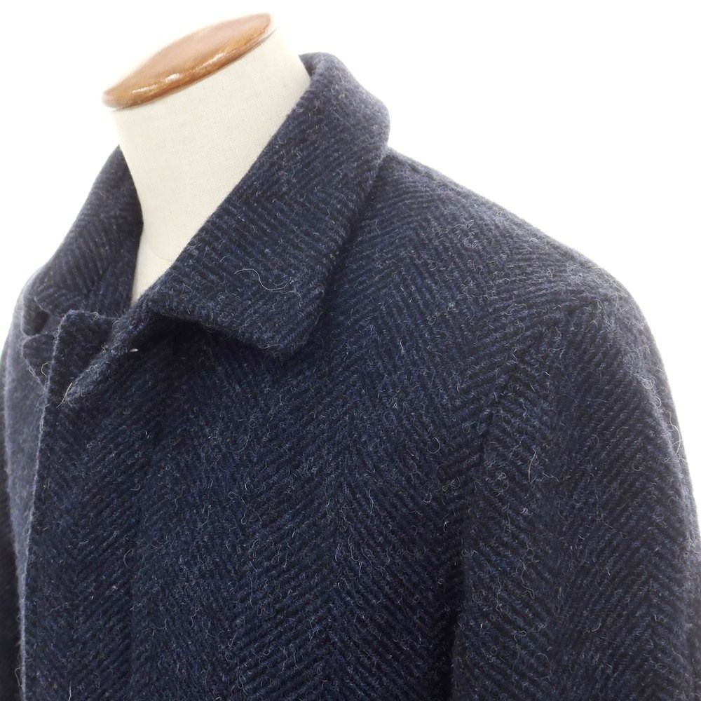 中古】アーペーセー A.P.C. ウール ヘリンボーン織り ステンカラー