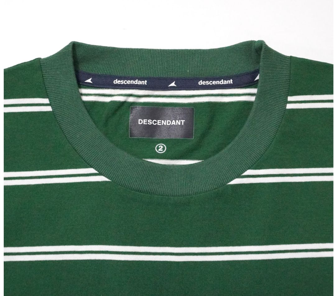 【ほぼ新品】ディセンダント HORIZONTAL STRIPE LS ボーダー HORIZONTAL MULTI STRIPE LS | DESCENDANT(ディセンダント