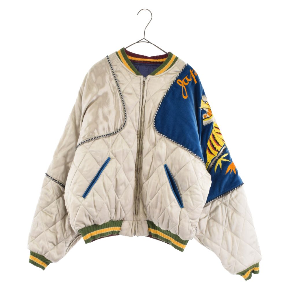 KAPITAL (キャピタル) 22AW SHAM BOMBER レーヨンサテンキルティング KAPITAL (キャピタル) 22AW SHAM BOMBER レーヨンサテンキルティング