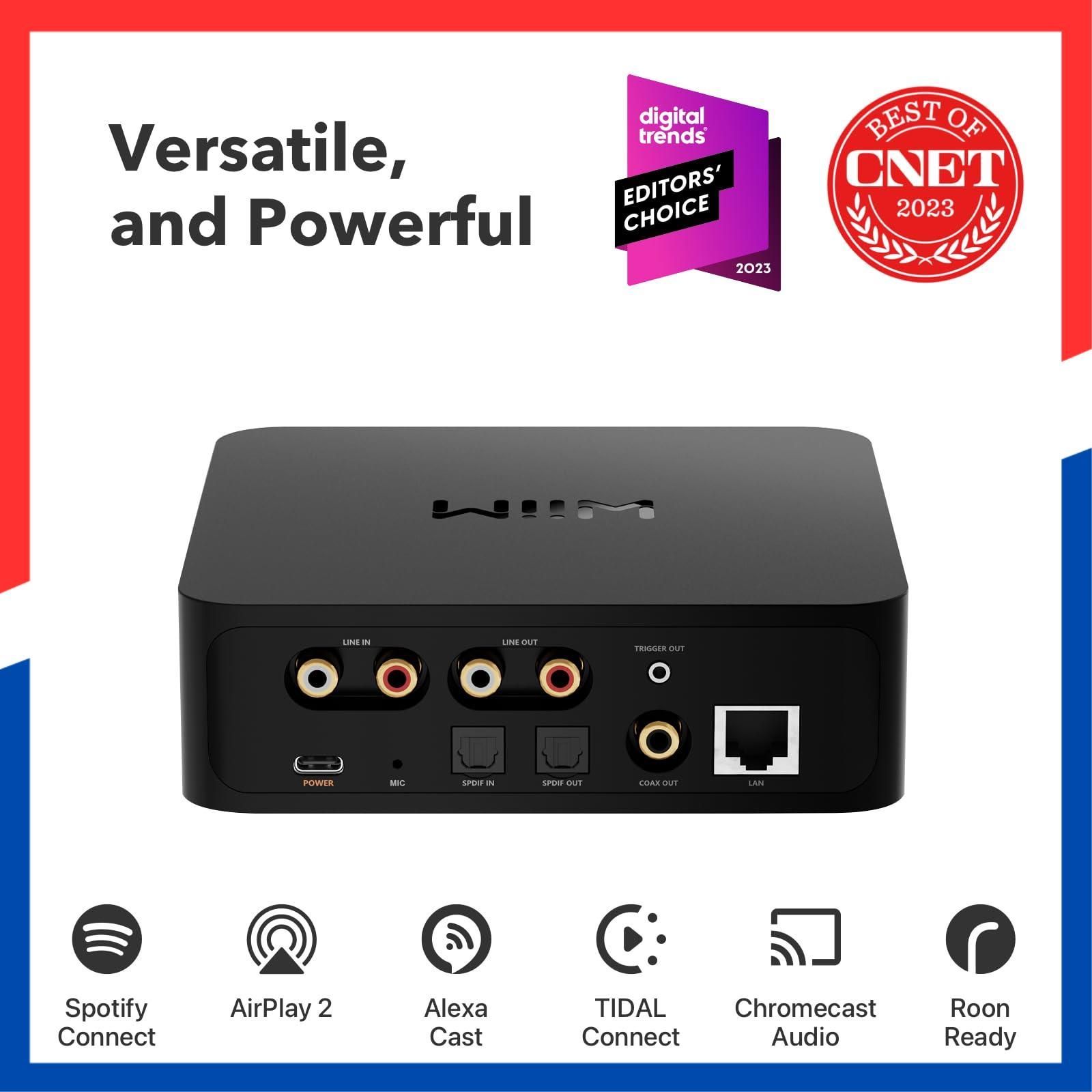 WiiM Pro AirPlay 2 レシーバー クロームキャスト対応 WiFi WiiM Pro AirPlay 2 レシーバー、クロームキャスト対応、WiFi