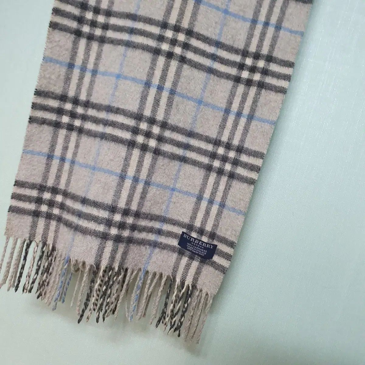 バーバリー カシミア100 マフラー