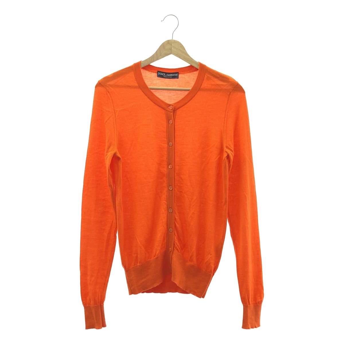 ドルチェアンドガッバーナ シルクカシミヤカーディガン 38