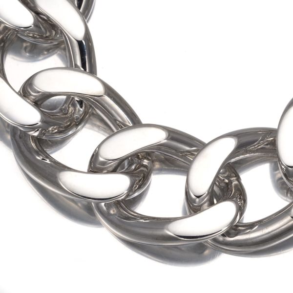 シャネル ブレスレット キヘイ クローバー No.5 チェーン シルバー 925