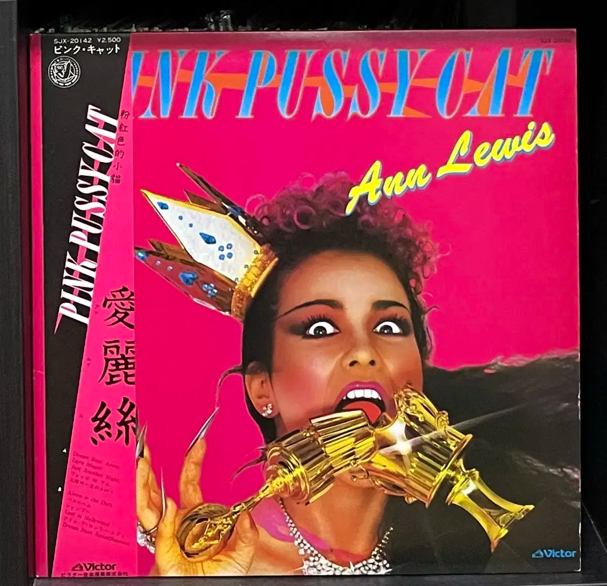 シティポップ アン・ルイス Ann Lewis ー Pink Pussycat lp アンルイス
