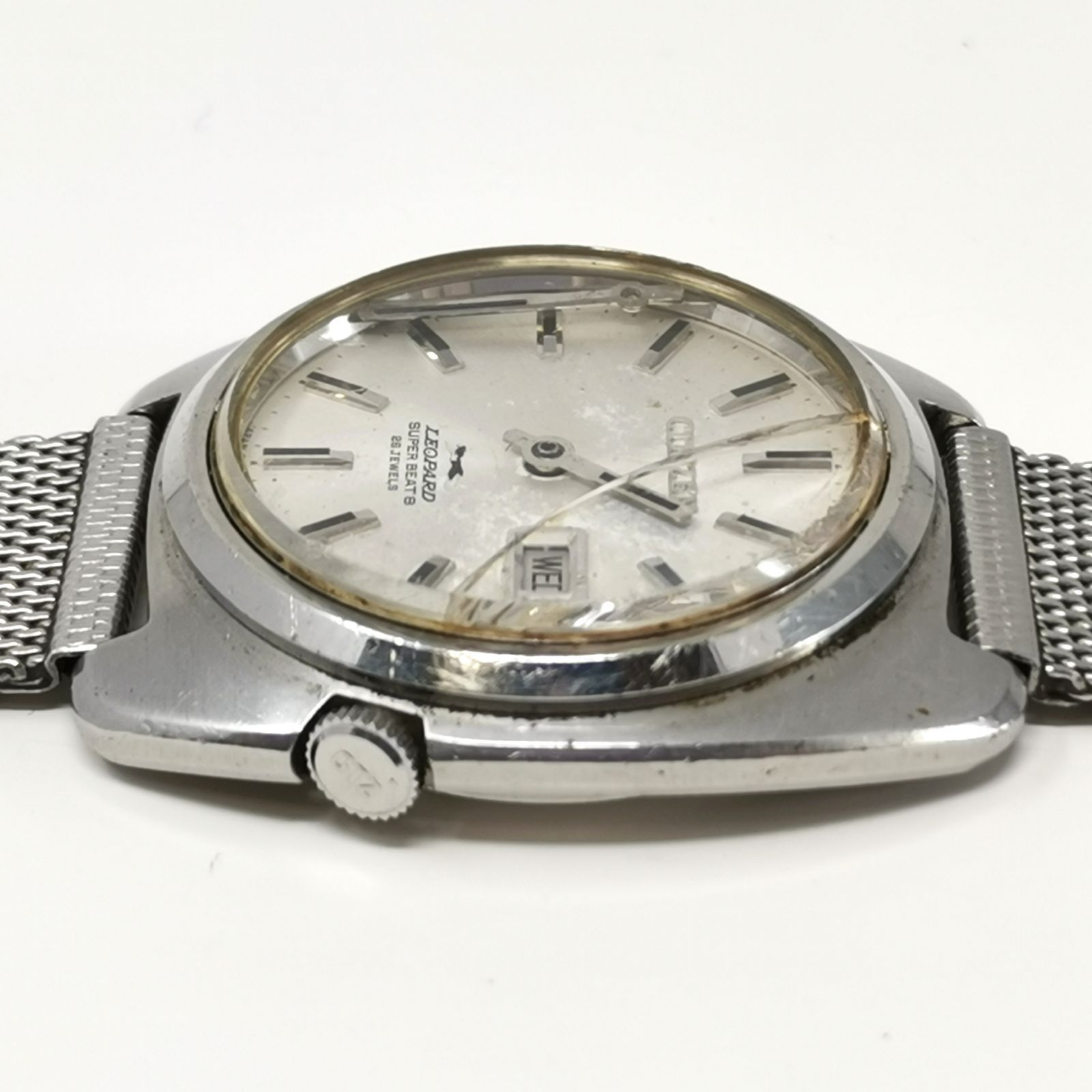 シチズン レオパルド スーパービート8 オートマチック 腕時計