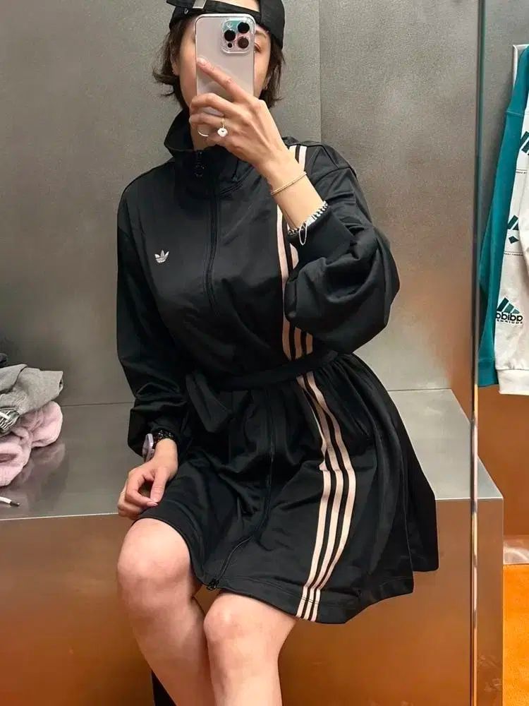 adidas アディダス 3s ラップ トラックスーツ ワンピース