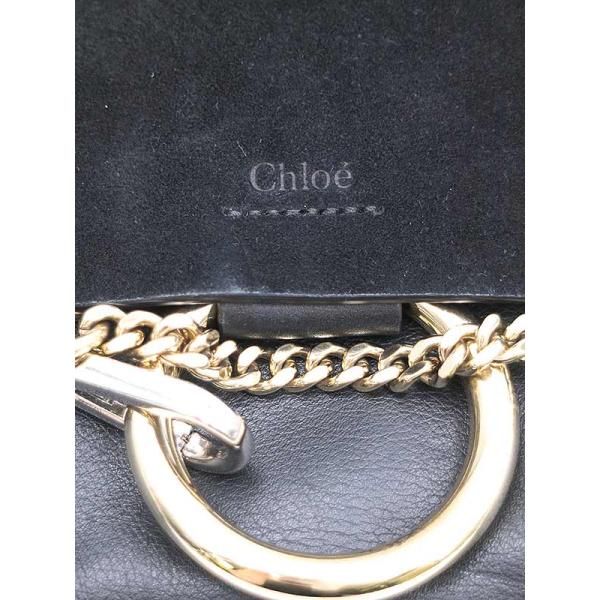 ChloeクロエFAYESMALLレザーショルダーバッグブラック - メルカリ 