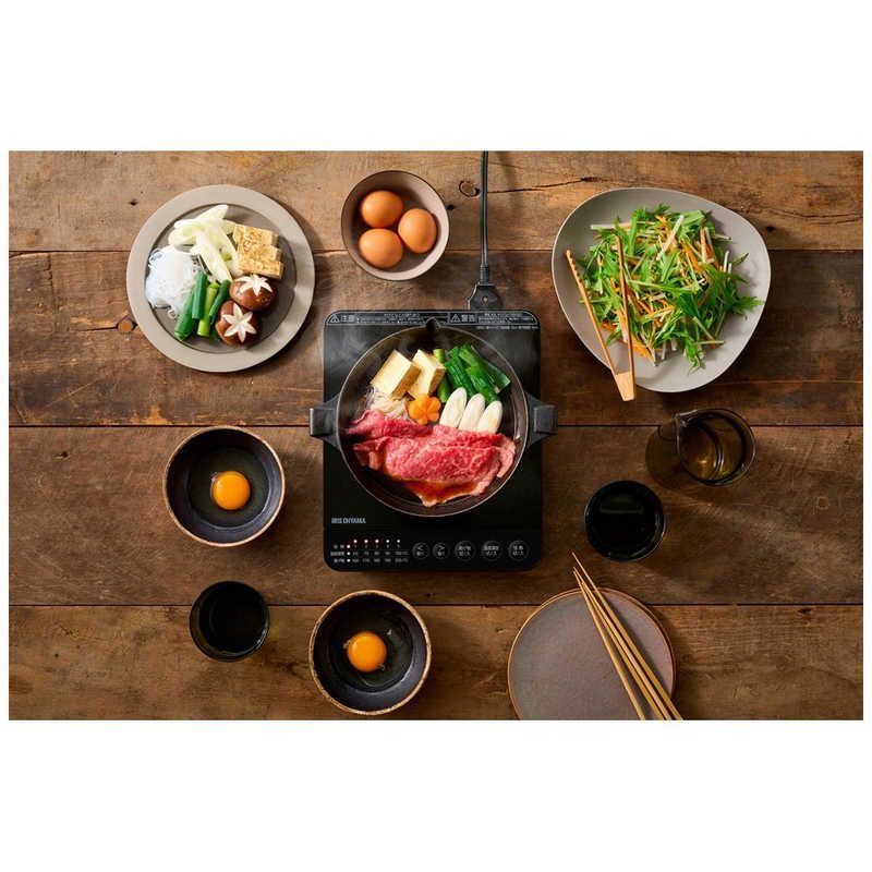 未開梱 アイリスオーヤマ IRIS OHYAMA IHコンロ 1000W IHK-T82-B