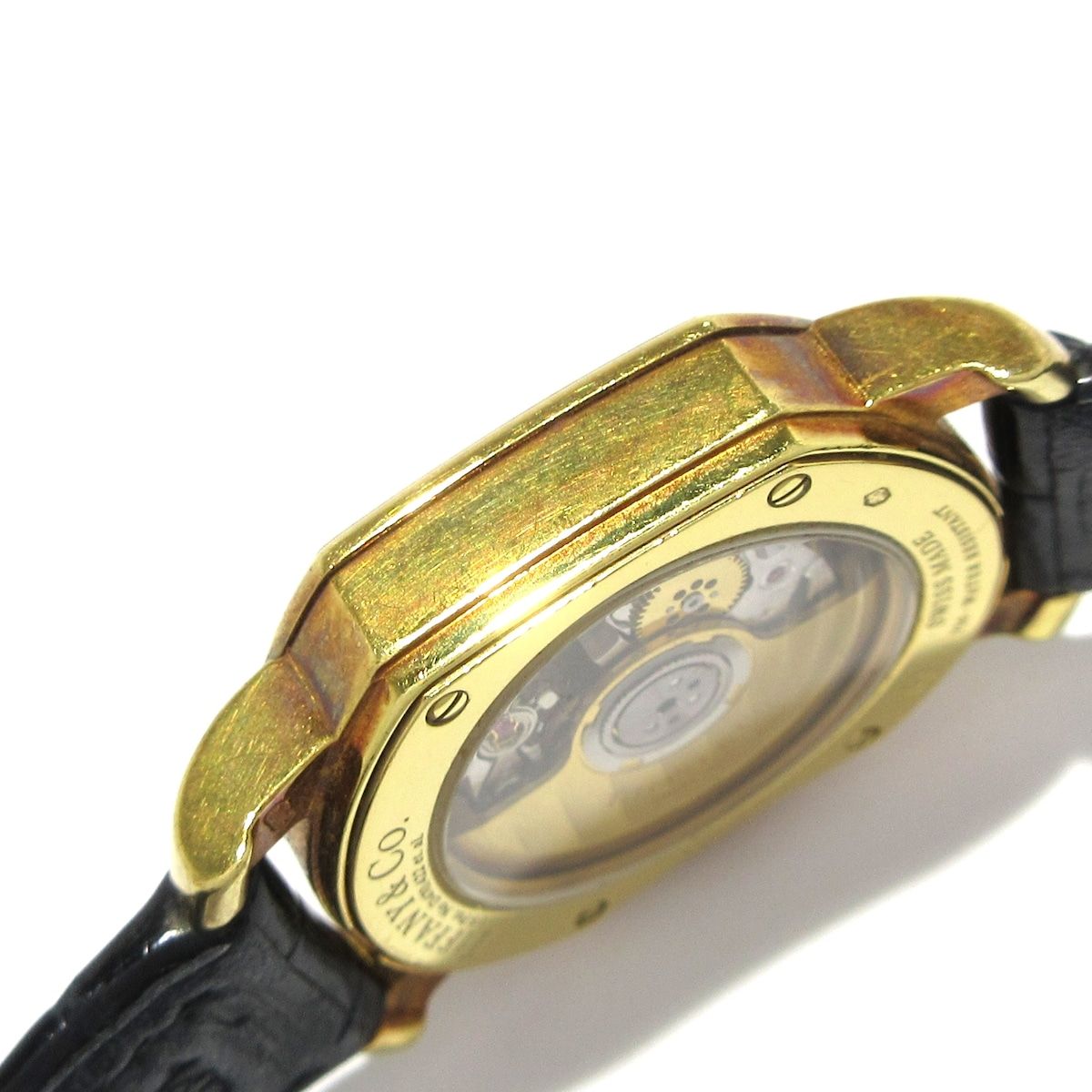 TIFFANY&Co.(ティファニー) 腕時計 マーククーペ レディース K18YG/裏  