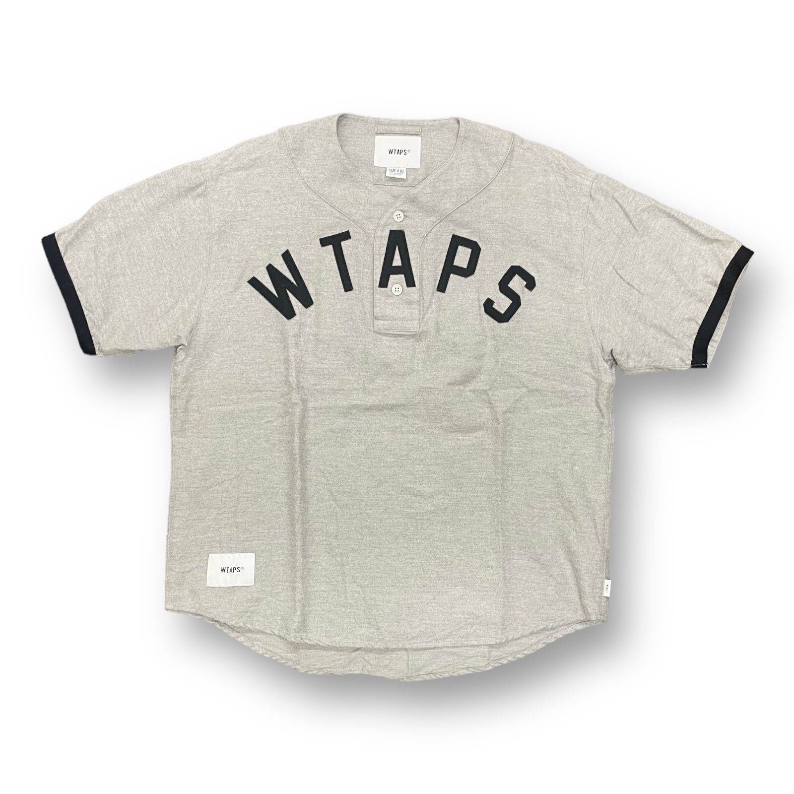 22SS WTAPS フランネル ベースボールシャツ L