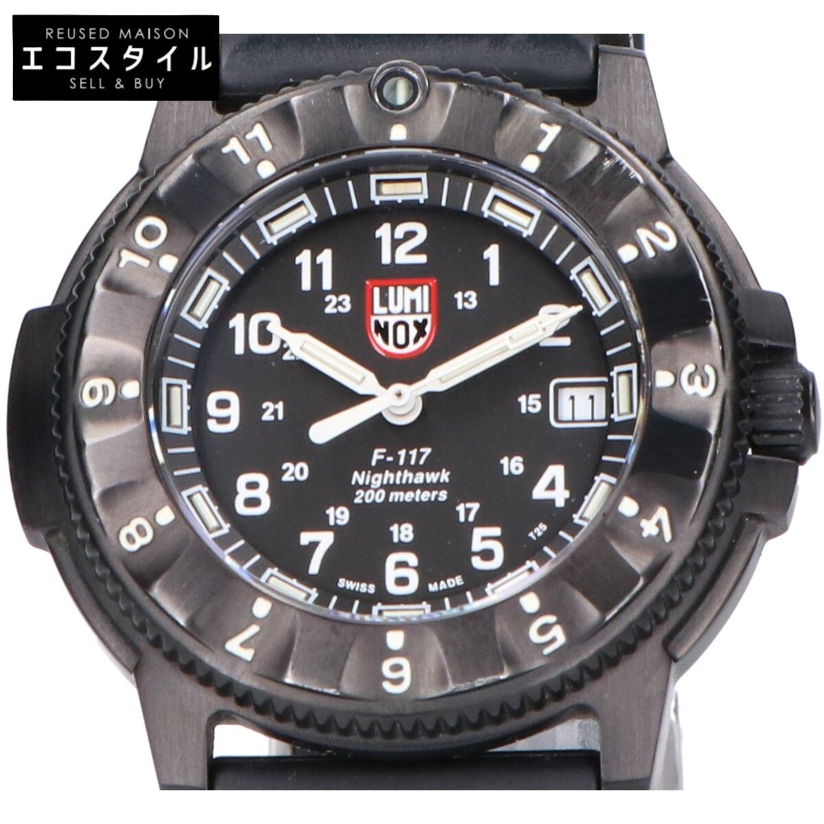 LUMINOX ルミノックス F-117 ナイトホーク 3400-200 クォーツ時計 