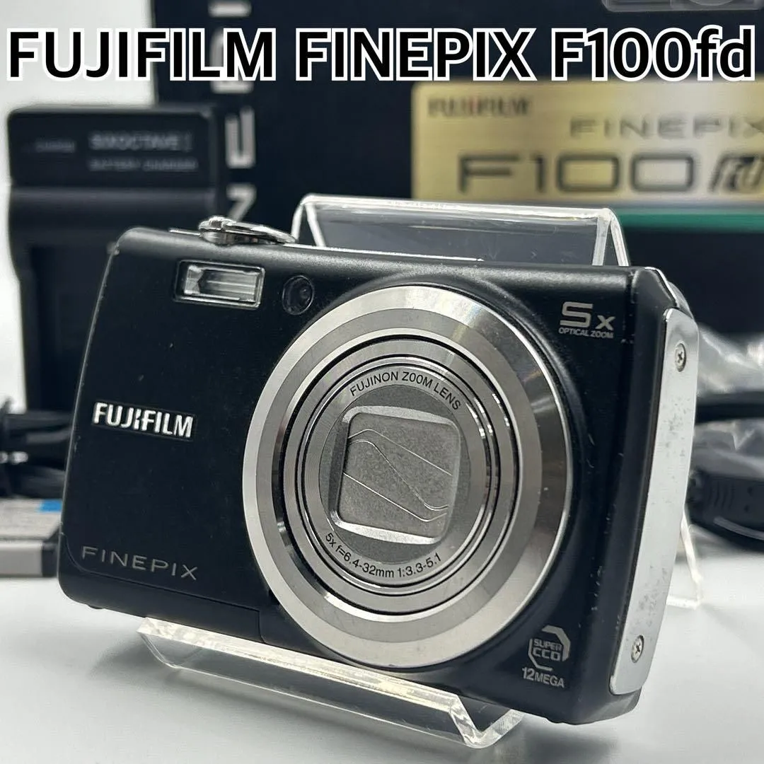 FUJIFILM FinePix F100fd 元箱付 充電器付 動作品 カメラ FUJIFILM/富士フイルム◇FINEPIX/F100FD/動作品/バッテリー付き