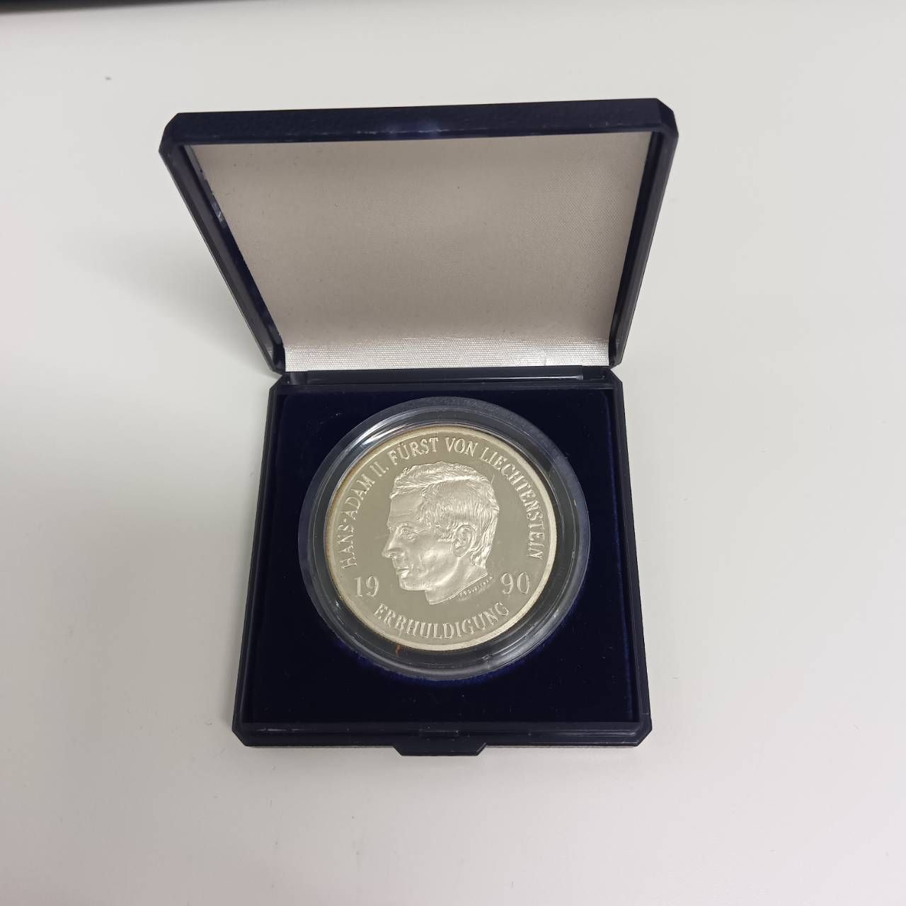 リヒテンシュタイン 1990年 記念銀貨 10FR 【公式通販】