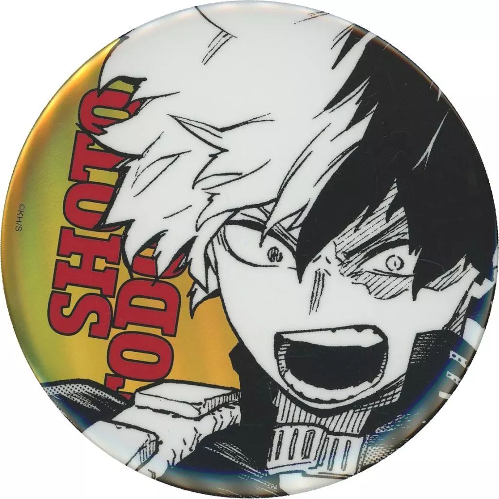 僕のヒーローアカデミア ヒロアカ 轟焦凍 オールスター缶バッジ Amazon | ヒロ アカ 原作 オールスター缶バッジ 轟焦凍 | バッジ