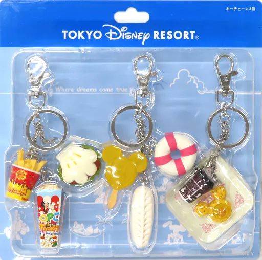 Amazon.co.jp: TokyoDisneyResort キーチェーン3 個セット