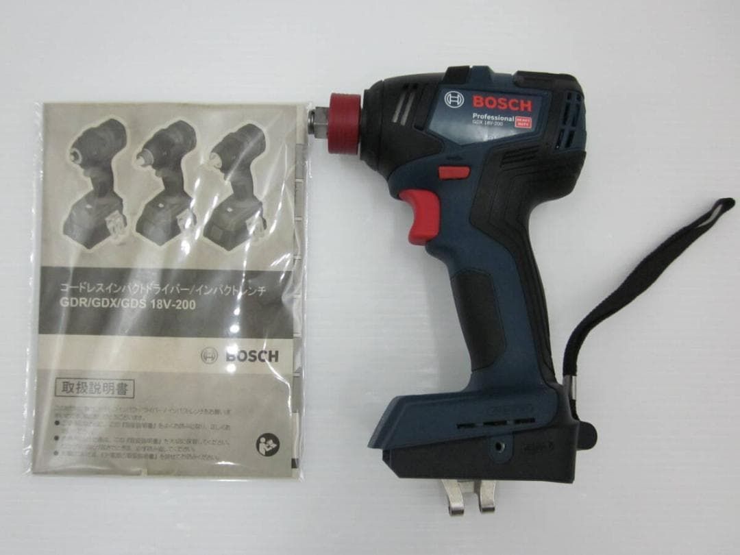領収書発行可 ボッシュ インパクトドライバー レンチ GDX18V-200