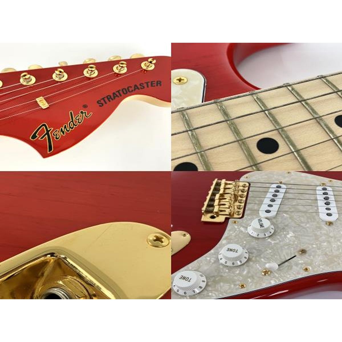 【動作保証】Fender Stratocaster SCANDAL MAMI 2017年製 エレキギター  Y8940375