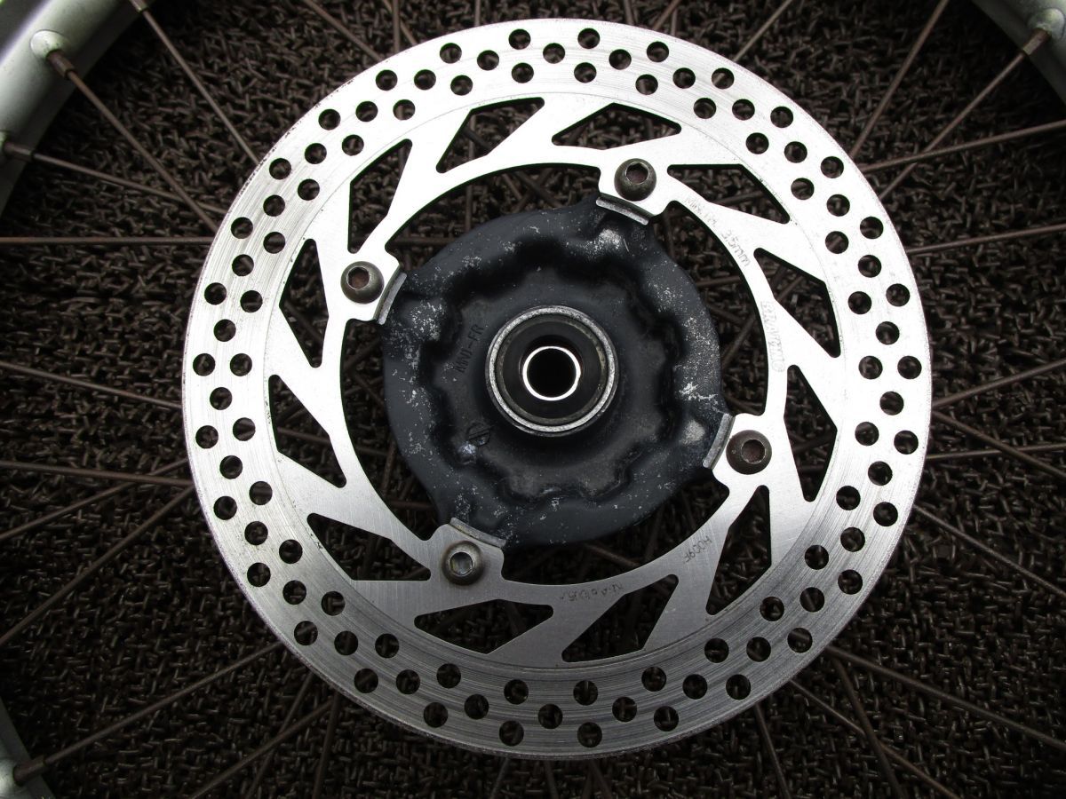 XLR250R フロントホイール ディスク A6505 MD22 ホンダ MD17E キャブ車 XLR250R-4 BRIGHTFACE_UK