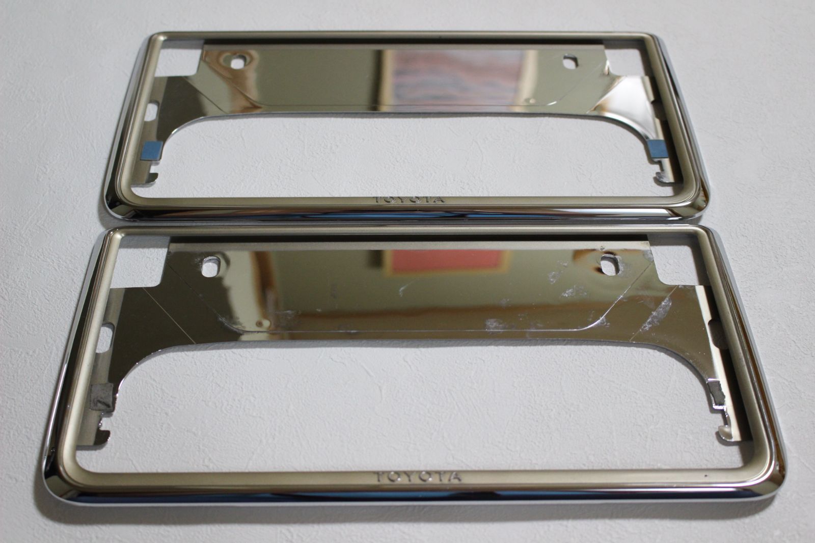 美品□磨き済み□トヨタ純正□プレステージゴールドナンバー