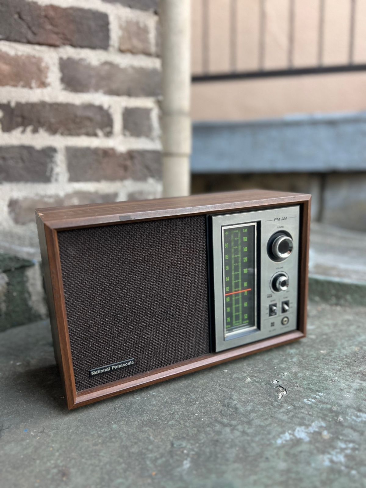 National Panasonic National Panasonic FM-AMラジオ RF-528 ジャンク