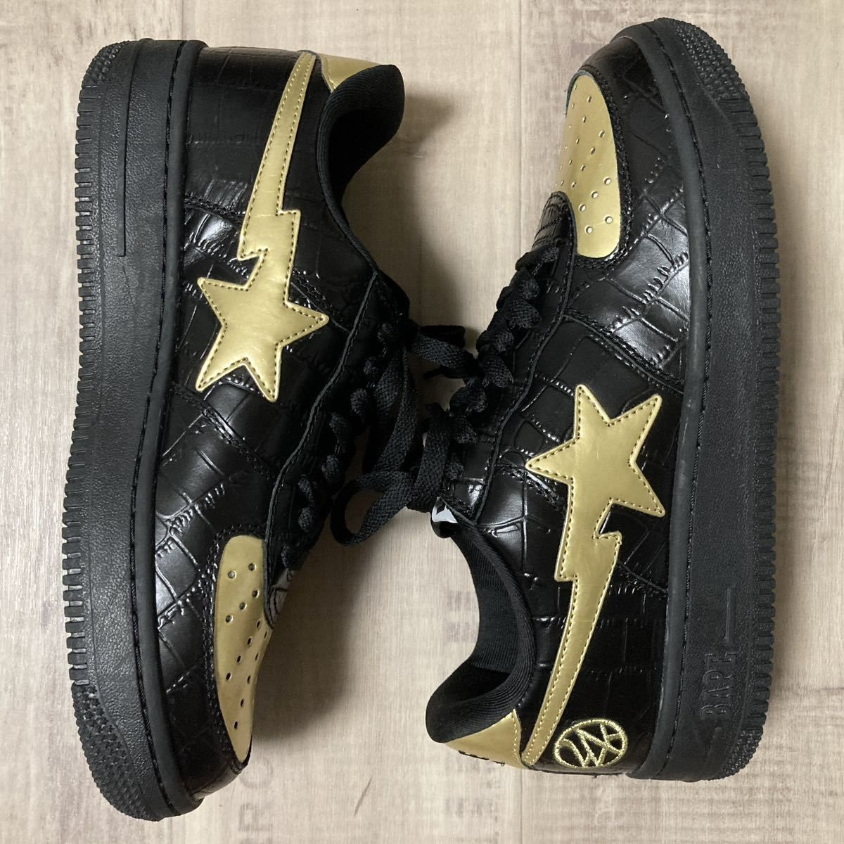 ☆未使用品☆ 24Karats BAPESTA レザー スニーカー 27.5cm a bathing