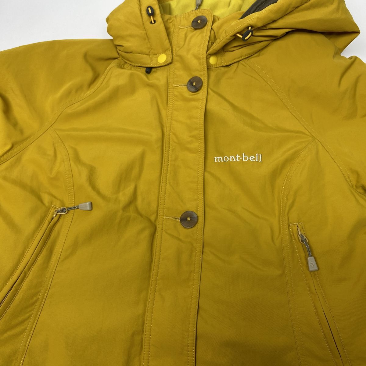 mont-bell モンベル ハスキーコート ダウンジャケット 1101548 イエロー Mサイズ レディース 津山店 HRDEVELOPMENT_JP