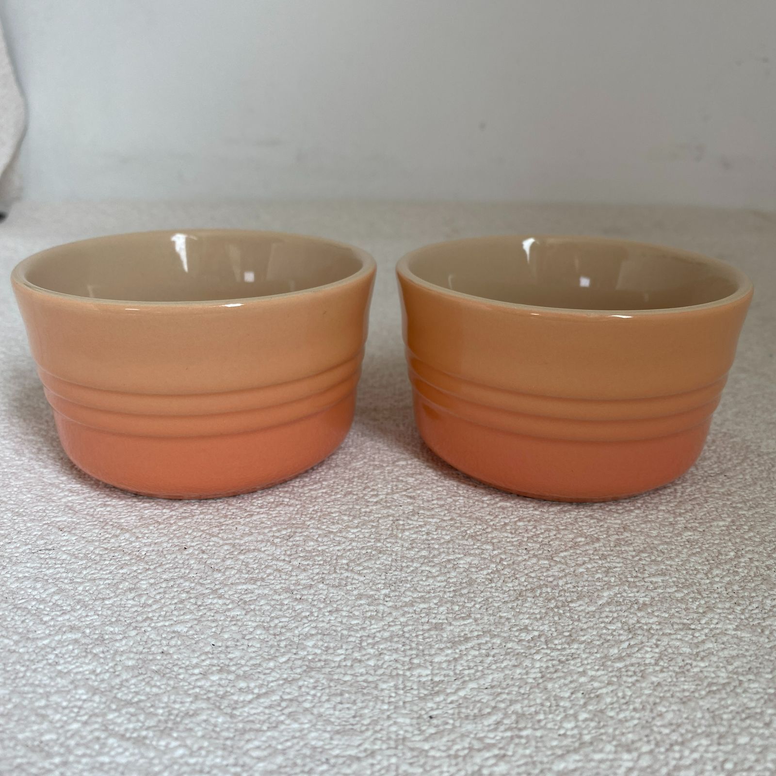 B-466 LE CREUSET/ル・クルーゼ ラムカン 2点セット オレンジ