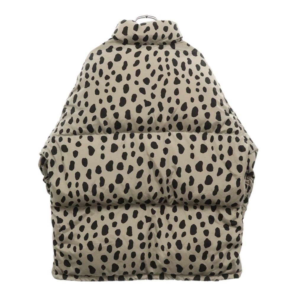 24年モデルワコマリア　ナンガ　レオパード ダウンジャケット　グレー WACKO MARIA/NANGA / LEOPARD DOWN JACKET（GRAY）［レオパードダウン