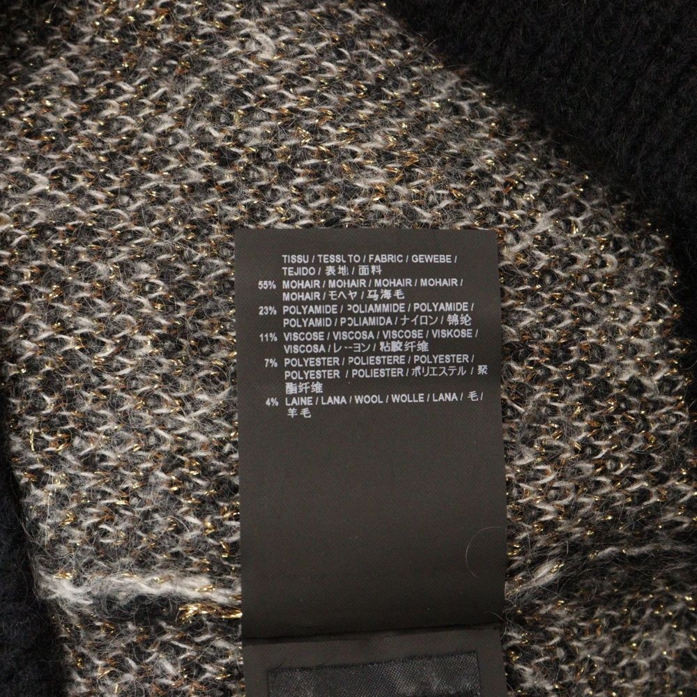 SAINT LAURENT PARIS (サンローランパリ) レオパード柄 モヘア