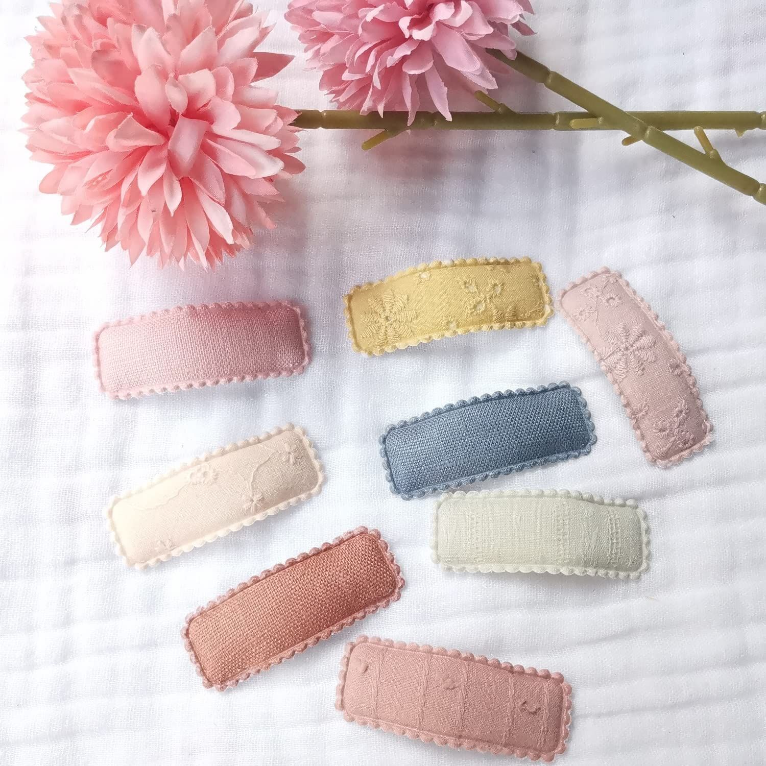 お花に願いを込めて♡パッチンピン