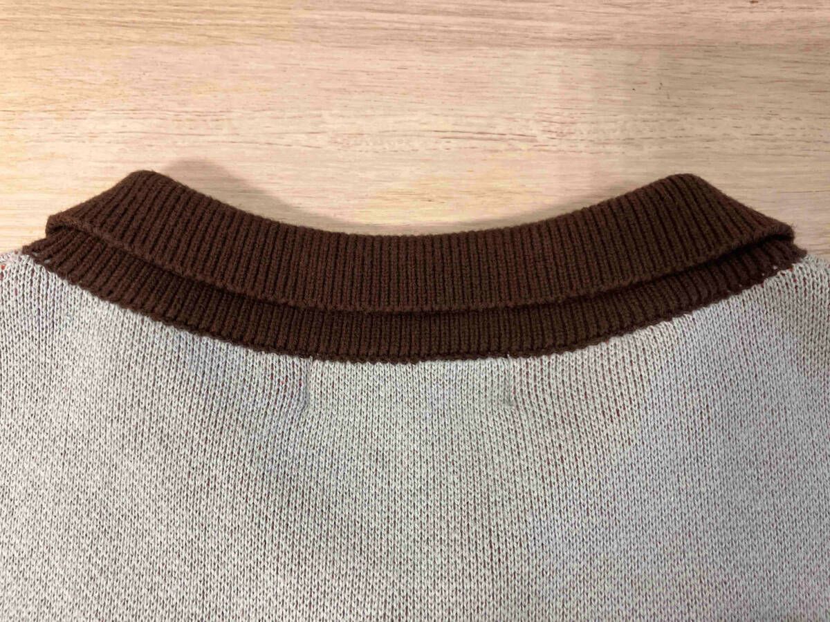 TTT MSW/カーディガン/22AW/Border Knit Cardigan/TTT TTT MSW/カーディガン/22AW/Border Knit Cardigan/TTT