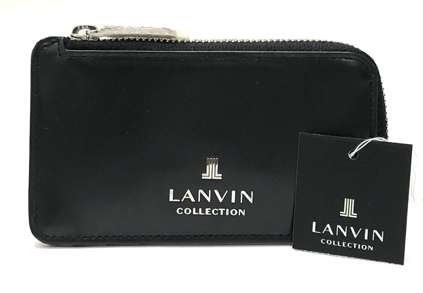 未使用　ランバン　コレクション　レザー　コインケース　LANVIN 18697202