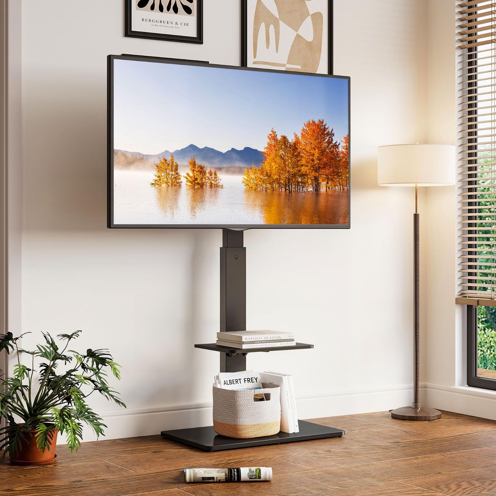 開封済み未使用】テレビ 壁掛け 金具 55~90型 TV VA426 ホワイト