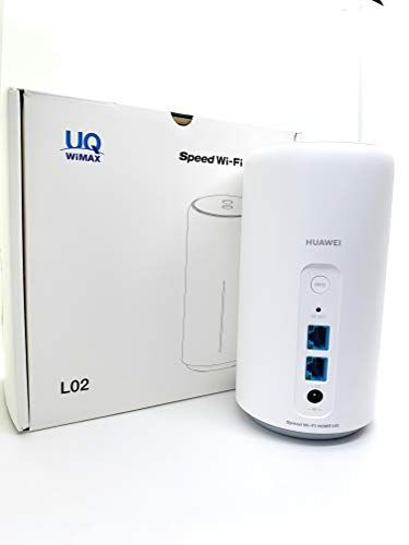 Speed Wi-Fi HOME L02 white UQ版 白(中古品)