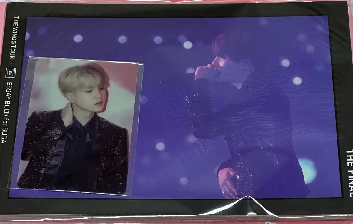 BTS WINGS THE WINGS TOUR THE FINAL エッセイブック シュガ suga