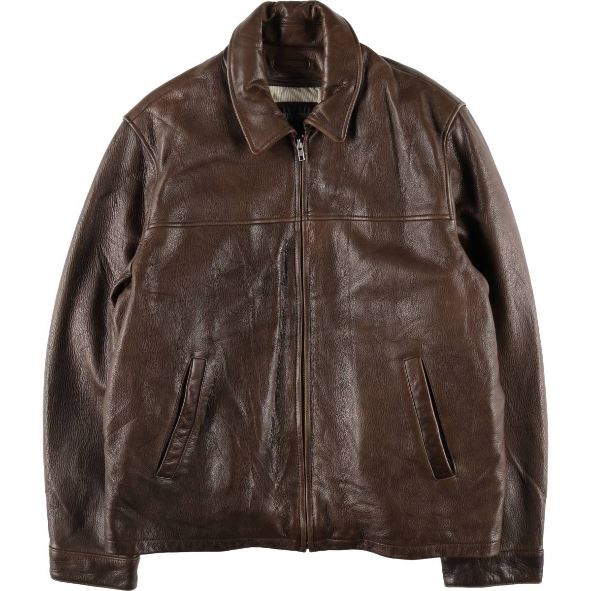 古着 ウィルソンズレザー WILSONS LEATHER PELLE STUDIO レザーブルゾンタイプ メンズL相当/eaa511342