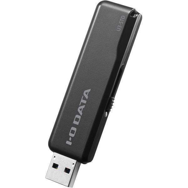 アイ オー データ機器 USB3.1 Gen 1 USB3.0 USB2.0対応 スタンダードUSBメモリー ブラック128GB U3-STD128GR|K