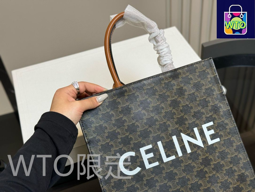 【美品】CELINE ロゴトートバッグ 保存袋付き 楽天市場】CELINE セリーヌ Logo Tote Bag トートバッグ