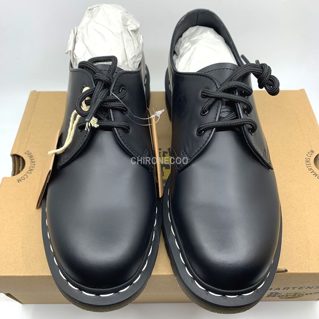Dr.Martin】WHITE STITCH 3 ホール シューズ Dr. Martens 1461