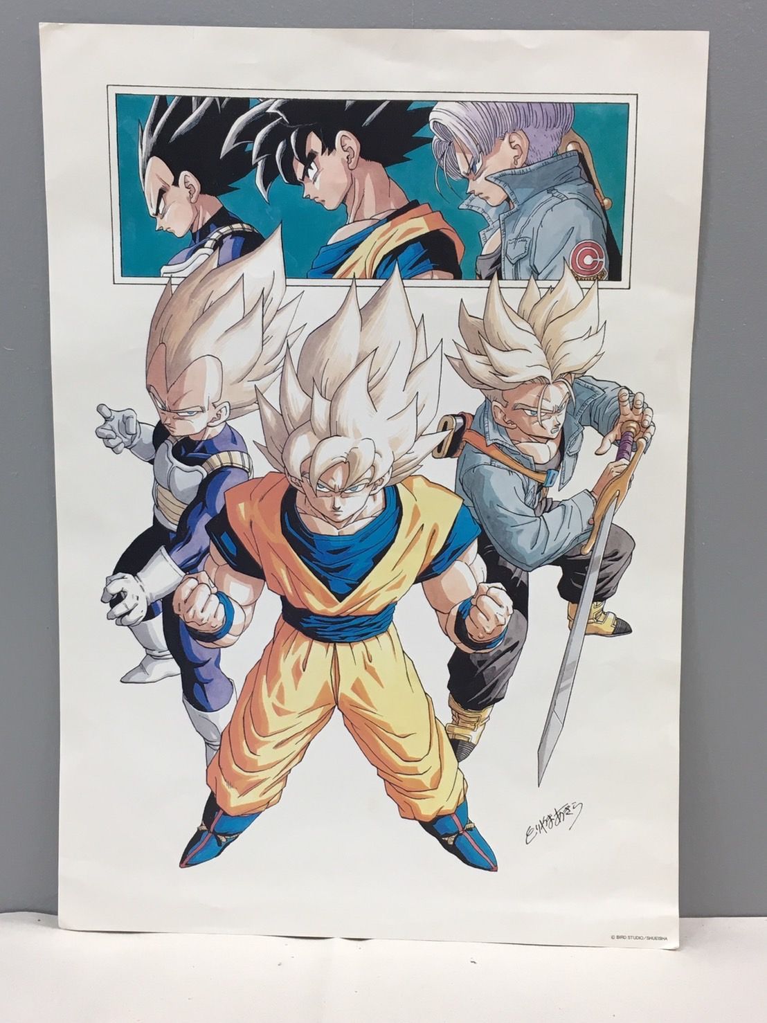 ドラゴンボールZ 複製原画 鳥山明の世界-