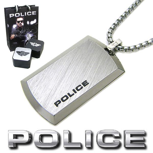 POLICE ポリス ネックレス PURITY II プレートペンダント GN0009801