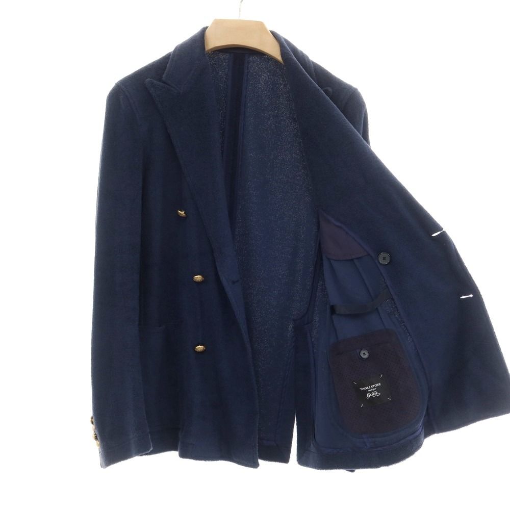【未使用級】Brilla別注 TAGLIATORE ダブル テーラードジャケット Brilla per il gusto（ブリッラ ペル イル グスト）TAGLIATORE