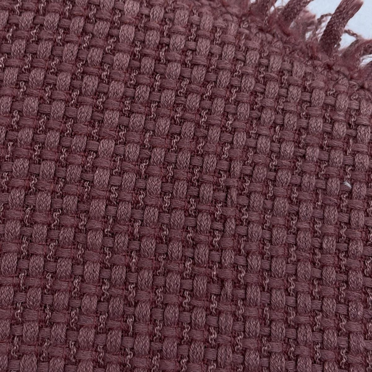 ピンク クルーネック