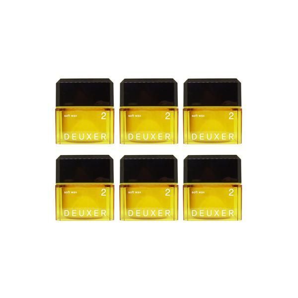 6個セット ナンバースリー デューサー ソフト ワックス 2 80g ヘアワックス WAX ファイバー スタイリング ヘアセット 美容室専売 美容室 美容院 サロン 専売