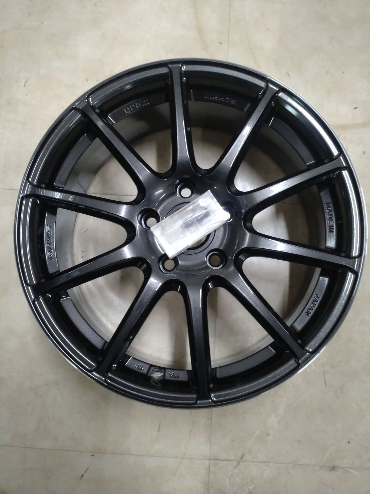 ♪ RAYS グラムライツ 57 トランセンド 17インチホイール 17×7.0J 50 PCD114.3-5H 1本のみ