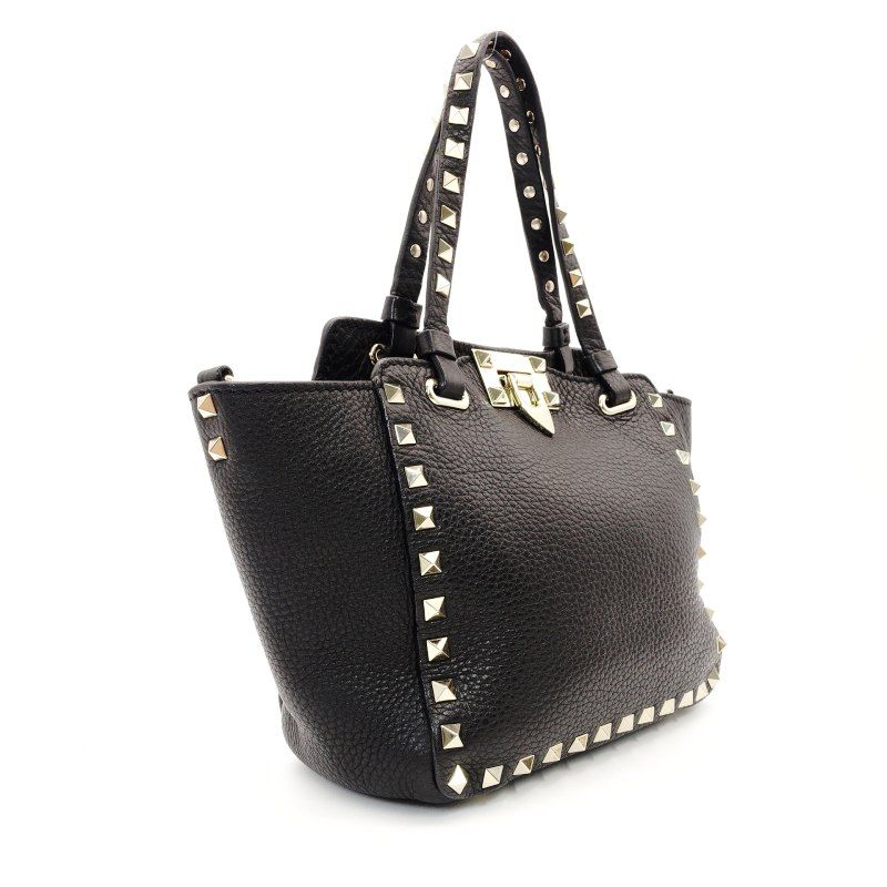 Valentino Garavani ロックスタッズ ミニ 2wayレザーバッグ ヴァレンティノ ガラヴァーニ Valentino Garavani ロック スタッズ