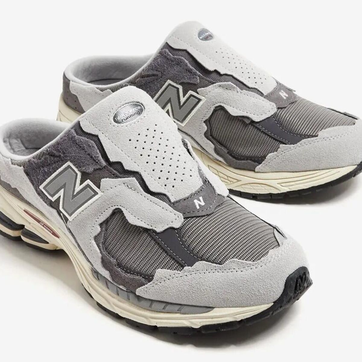 New Balance (ニューバランス) 2002R Mule A ミュールA ローカット スニーカースリッポン グレー US9.5/27.5cm  M2002NA - メルカリ