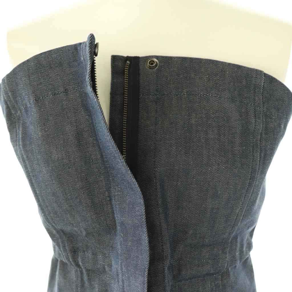 超美品　Curensology ＜&RC＞ミリタリーデニムビスチェ Curensology ミリタリービスチェ Curensologyミリタリーデニム